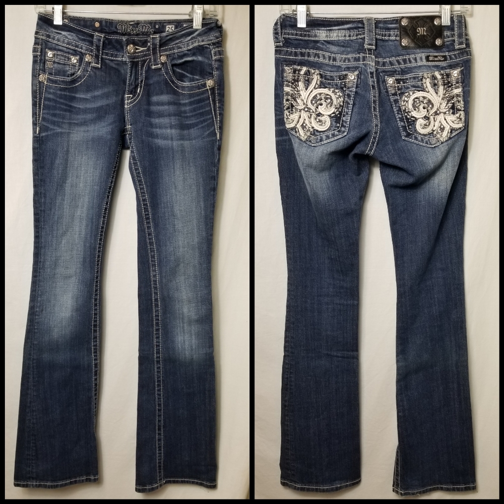 COPY - Miss Me Jeans JP5769B Rhinestones Jeans